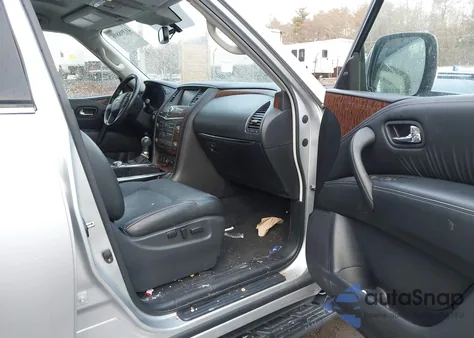2019 Nissan Armada Sl из США, поврежденный, VIN JN8AY2NC7K9588154